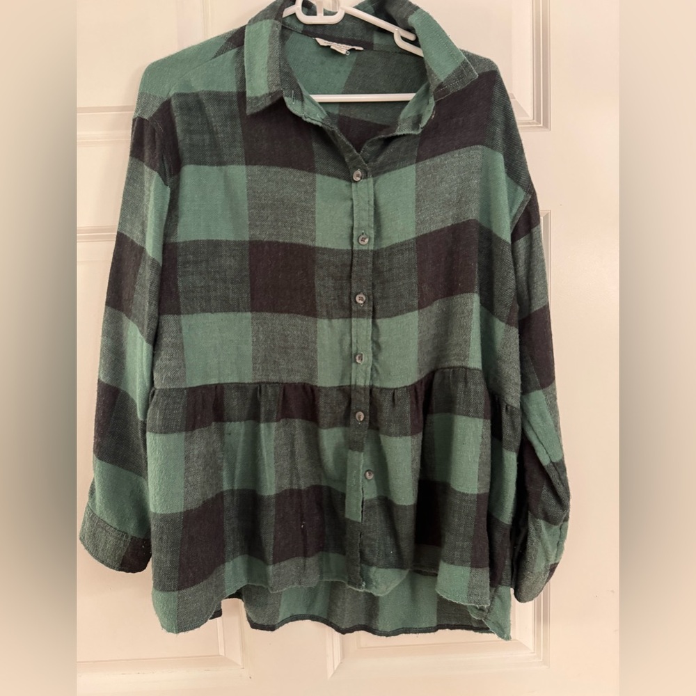 American Eagle Peplum Top. Size S.